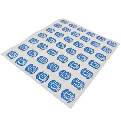 E85 Only Stickers 1" Round - Compatible with Chevrolet, Ford Flex-Fuel Vehicles — 第 1/4 张图片