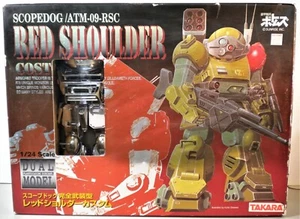 TAKARA 2000 BLINDADO SOLDADO VOTOMS SCOPEDOG/ATM-09-RSC HOMBRO ROJO PLATEADO PERSONALIZADO - Imagen 1 de 16