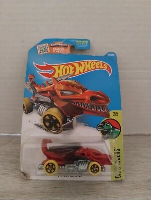 Hot Wheels Dino Riders Dragon Blaster 2/5 Die-Cast Toy Car Collectible 2015 - Image 1 of 3