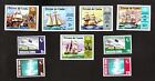 Stamp Collection - Tristan da Cunha - Lot of Nine - #tris-14