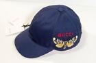 Rare Item Gucci Butterfly Cap S Size Dark Blue mens hat