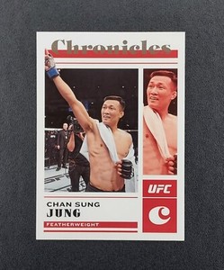 Chan Sung Jung 2023 Panini Chronicles UFC Base Set Card #70