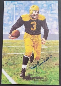 SIGNED Tony Canadeo Goal Line Art - Green Bay Packers - AUTOGRAPHED !!! - Picture 1 of 1