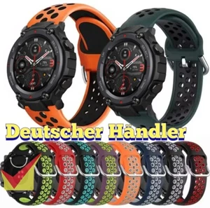 Armband für Amazfit T-Rex / T-Rex Pro, Silikon Sport Strap, Watch Band, Smart - Zdjęcie 1 z 44