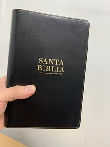Biblia letra grande reina v.1960 tamano manual cierre Indice 12 puntos negro - Bild 1 von 9