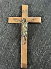 Jesuskreuz/Kruzifix mit Figur aus Metall
