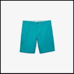 LACOSTE MEN'S SLIM FIT STRETCH GABARDINE BERMUDA SHORTS UK33 in £100 - Picture 1 of 4