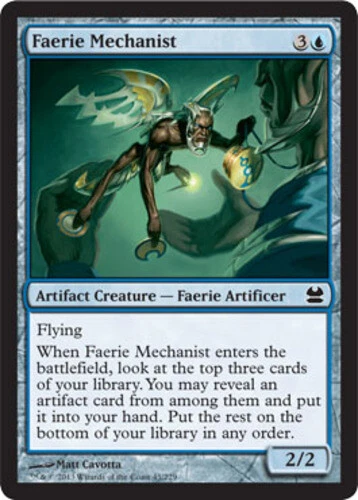x1 Faerie Mechanist - Modern Masters 2013 - NM - MTG - Image 1 of 1