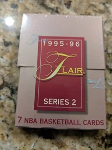 1995-96 FLAIR FLEER SERIES 2 BASKETBALL PACK(S) RARE FACTORY SEALED PACK(S) - Picture 1 of 6