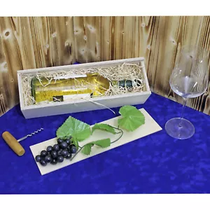 Holzkiste mit Schiebedeckel für eine Weinflasche - Weinkiste - Geschenkbox - Box - Bild 1 von 15