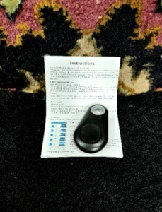 Smart Alarm Bluetooth Tracker Tag Keychain Finder Car Bag Trace Mini GPS - Picture 1 of 6