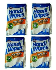 CLOROX REUSABLE HEAVY DUTY CLOTHS BEIGE CLEANING TOWELS 4pks  - Picture 1 of 6