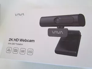 Cámara web de enfoque automático con zoom digital VAVA 2K HD 4x con trípode VA-VD020 - Imagen 1 de 4