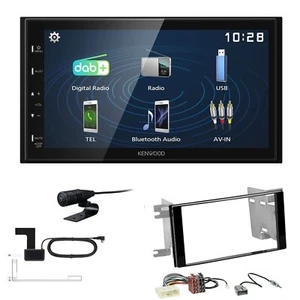 Kenwood 2DIN DAB+ Autoradio für Subaru Forester 2008-2013 piano - Bild 1 von 5