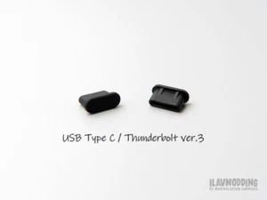 USB Type C Female - Anti Dust Cover Plug Cap Wholesale [100pcs] - Picture 1 of 13