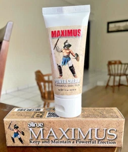 MAXIMUS Power Cream 1.5 oz powerful erection allnue natural hombre crema penis - Picture 1 of 5