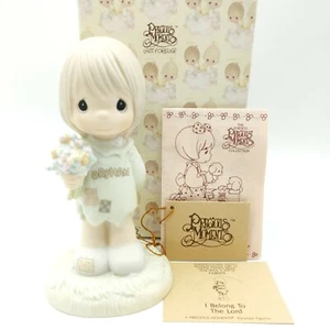 Precious Moments "I Belong To The Lord" 1988 Figurine 5" Tall New Retired - Picture 1 of 8