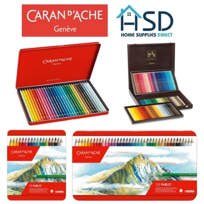 Caran d'Ache Pablo Professionelle Künstler Farbstifte Dose Sets 12/18/30/40/80