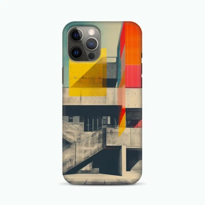 Funda resistente para teléfono Brutalist Building Anthotype para iPhone y Samsung Foto 1 de 3