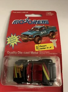 Vintage Majorette 4x4 Crazy Car Desert Raider No.223 Series 200 No 2 & No 3 - Picture 1 of 8
