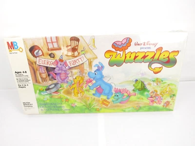 Wuzzles "Eleroo's Party" Board Game - RARE SEALED - Disney 1985 - Milton Bradley - Image 1 of 4