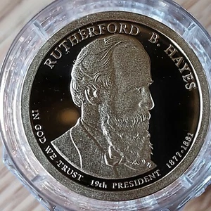 2011 S Rutherford Hayes Presidential Dollar Proof from Proof Roll ANACS 68+Grade - Picture 1 of 2