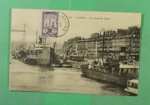 DR WHO 1922 FRANCIA ROUEN REUNIÓN DE AVIACIÓN ESPECIAL CANCELAR POSTAL m11764 - Imagen 1 de 2