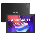 New Xgody 10.1inch Android 12.0 Tablets Pc Quad Core 10gb+256gb Tf1tb Bluetooth