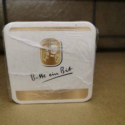 Bierdeckel Bitburger 120 Stück Bierfilz Untersatz eckig "Bitte ein Bit" - Bild 1 von 3