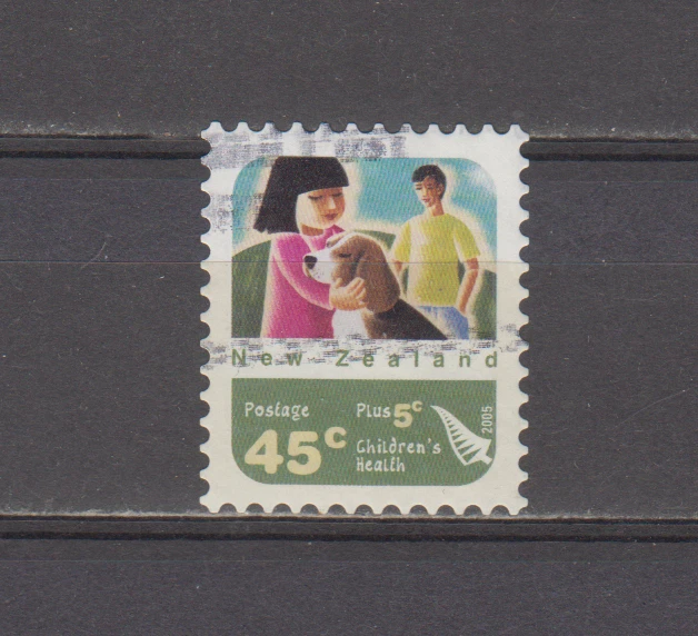 NEW ZEALAND :  2005 - USED  - SCOTT #  B184  SEMI-POSTAL - Image 1 of 1