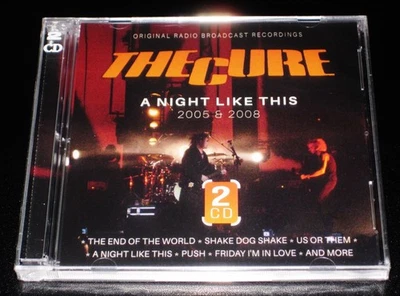 The Cure: A Night Like This - 2005 & 2008 Original Radio Broadcasts 2 CD Set NEW - Image 1 of 2