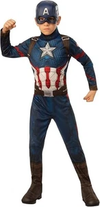 Rubie's Marvel Avengers Captain America Kinderkostüm Superheldenkleid 6 - 8 Jahre - Bild 1 von 2