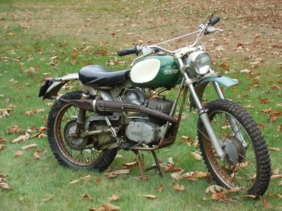 1968 Penton Six Days 125 ISDT POSTER | Motorcycle Dirt Bike Wall Art 36x24 Print - Image 1 of 3