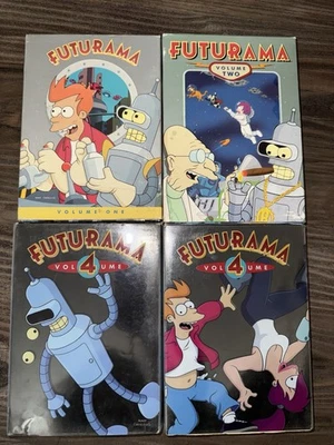 Futurama DVD Sets Volume 1/2/4 Double - Image 1 of 2