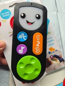 Fisher Price Laugh & Learn Stream & Learn Remote - 6-36 months - Box Damaged-NEW - Picture 1 of 4