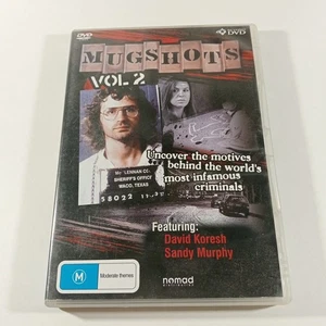 Mugshots Volume 2 DVD Region 4 PAL David Koresh Sandy Murphy - Bild 1 von 9