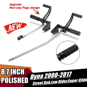 8.7" Upgrade Forward Control for Harley Dyna Super Glide 00-14 Street Bob 06-17 - Picture 1 of 15