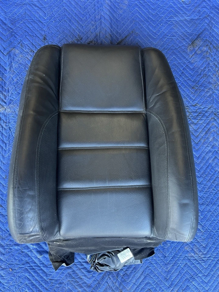 Cojín de asiento superior delantero negro para pasajero Jaguar XJR XJ X308 1998-2003 FABRICANTE DE EQUIPOS ORIGINALES #4796E Foto 1 de 4