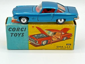 Corgi 241 Chrysler Ghia L64, Very good in Original Box with FREE P&P. - Picture 1 of 18