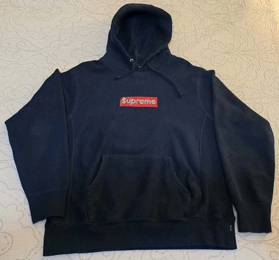 トップス Supreme S Logo Hooded Sweatshirt Navy M Supreme S Logo Hooded Sweatshirt (FW18) - $168