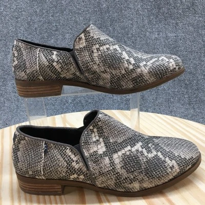 Toms ботинки женщин 9 Shaye змеиной кожи ботинок многоцветный повседневный комфорт лодыжки Топ - Изображение 1 из 4