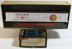 Roundhouse~HO~3609~50' Express Refrigerator Kit~Hood's Milk~White~OOP - Picture 1 of 1