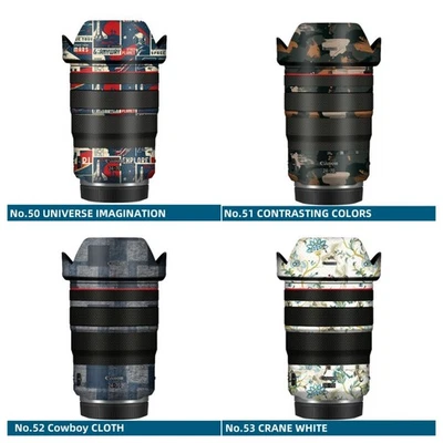 Camera lens Decal Skin Vinyl Wrap For Canon RF 24-70MM F2.8 L IS USM - Image 1 of 4