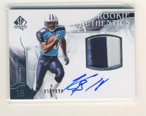 Kenny Britt 2009 SP Authentic Autograph / Patch 3-color - Picture 1 of 1