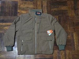 Abrigo Chaqueta Bomber XL Bass Exterior Para Hombre Acolchada Marrón Armiño  - Imagen 1 de 10