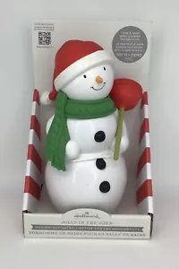 Hallmark Jolly In The John Pupazzo di Neve Parlante Natale Idraulico Tuffatore Bagno - Foto 1 di 4