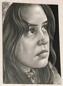 2024 Yellowjackets SPLENDIDO biglietto da disegno Lottie Matthews 1/1 di Stephanie Rosales - Foto 1 di 2