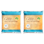 2x Pharmacy Care Real Wheat Bag Aqua Hot & Cold 18x16 cm Relieve & Relax injury