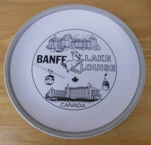 Banff Lake Louise Canada 8" Souvenir Plate - Picture 1 of 6