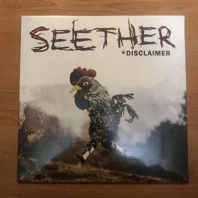 SEETHER DISCLAIMER [20TH ANNIVERSARY EDITION] [RED LP] NEW LP - Image 1 of 2